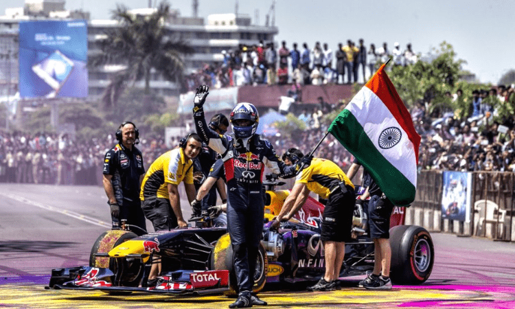 Oracle Red Bull Racing team coming to India with their F1 car at Mumbai in March 2023