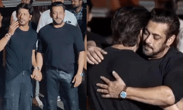 SRK hugs Salman on his 57th b’day, fans overwhelmed