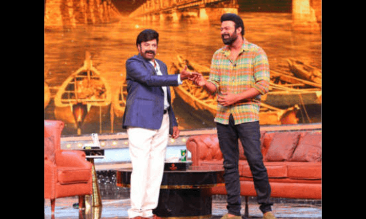 In his second conversation with NBK, Prabhas remembers Krishnam Raju