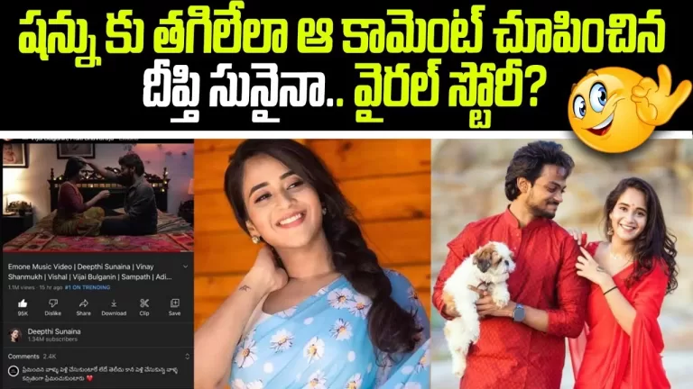 Deepthi Sunaina Epic Replay by Shanmukh Jaswanth Fan Comment On Youtube | Deepthi | Telugu Bullet