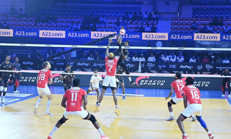 PVL 2023: Ahmedabad Defenders hand Calicut Heroes first defeat of the season