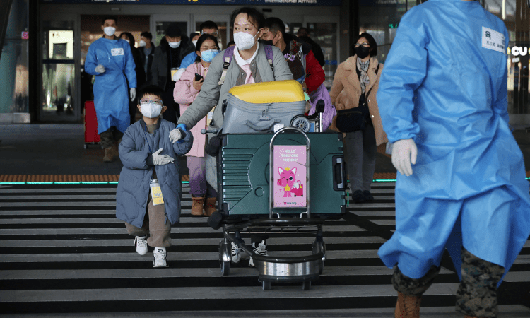 S.Korea to lift post-arrival PCR test requirement for travellers from China