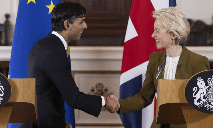 UK, EU reach new post-Brexit deal for N. Ireland