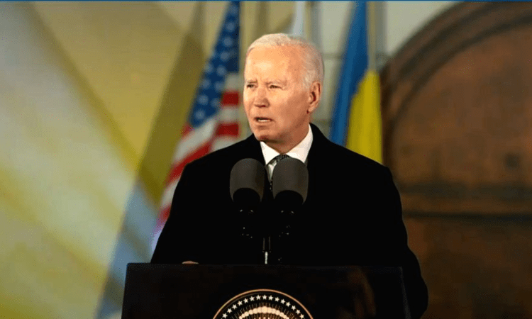 Putin’s craven lust for land & power will fail: Biden
