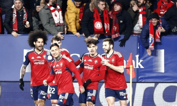 Abde goal gives Osasuna narrow Copa del Rey lead against Athletic Club