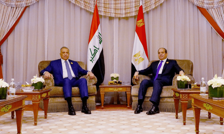 Egyptian president, Iraqi PM meet on bilateral, regional affairs