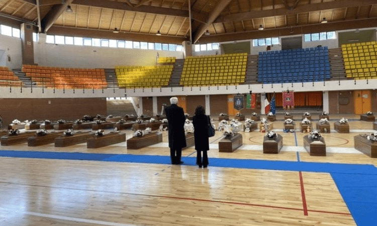 Italian President pays tribute to victims of migrant disaster