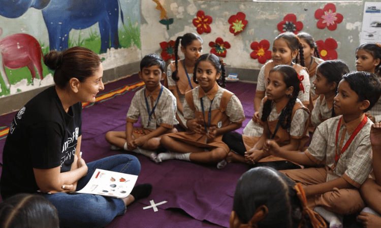 Kareena Kapoor Khan promotes reading and foundational learning
