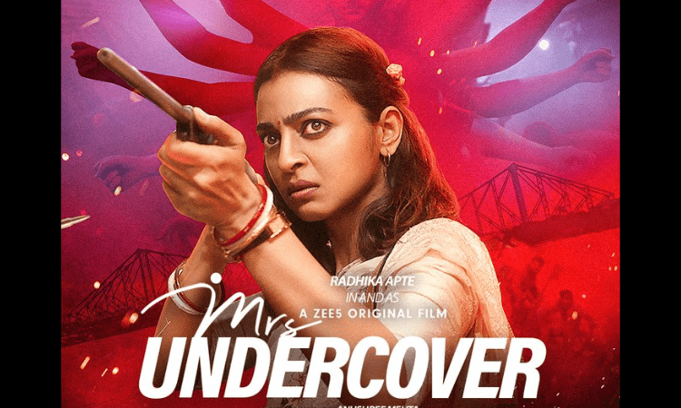 Radhika Apte unveils her character in action-comedy ‘Mrs Undercover’