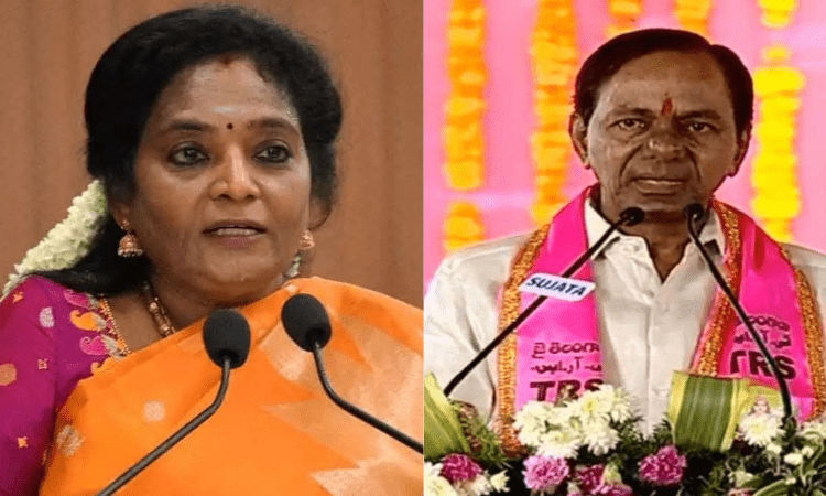 Telangana CM, Guv greet people on Holi