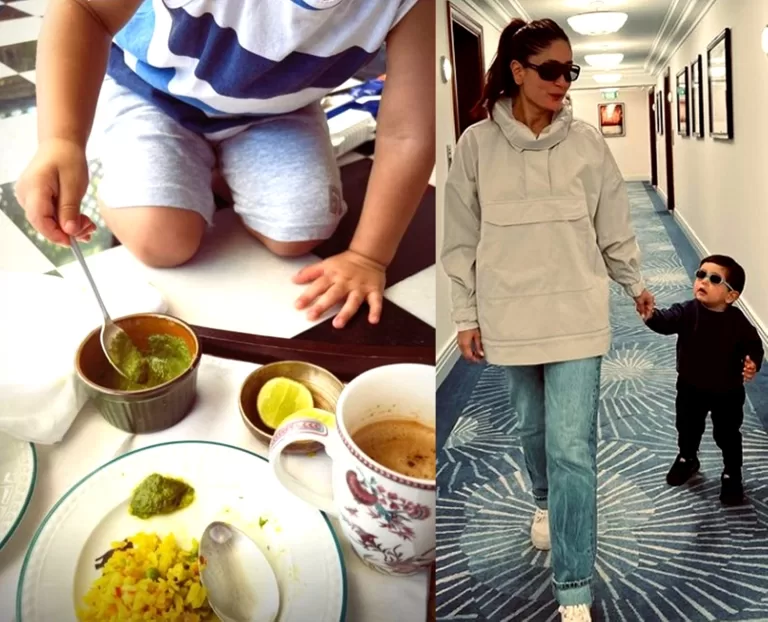 Kareena Kapoor shares pic of son Jehangir serving her breakfast