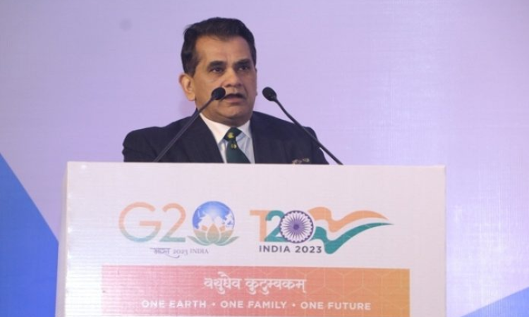 Amitabh Kant, G20 Sherpa inaugurates Jindal Global Centre for G20 Studies at JGU