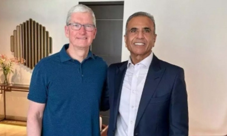 Tim Cook and Mittal had an hour-long meeting