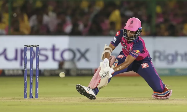 Yashasvi’s quickfire 77 powers RR to 202/5 against CSK