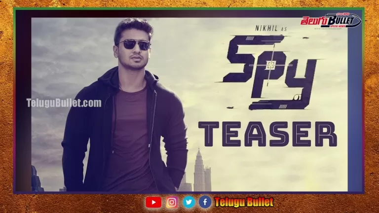 Nikhil Siddhartha’s ‘SPY’ movie gets sold for good non-theatrical figures| Tollywood | Telugu Bullet