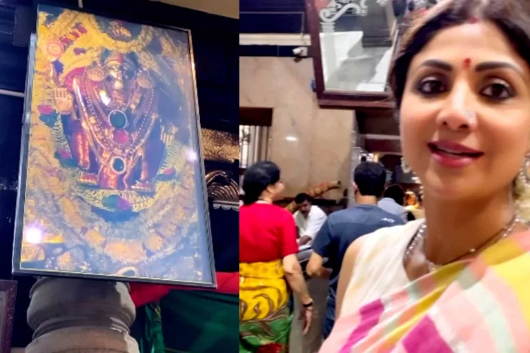 Shilpa introduces her kids to ‘Mangalorean’ culture, visits kuldevi temple