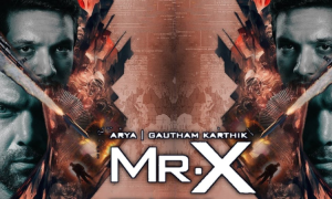 arya and gautham karthik starrer mr x first look out.-0