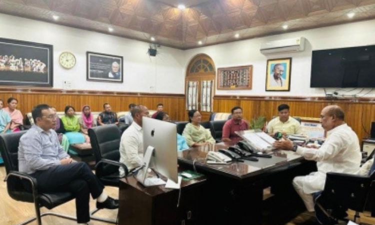 10 tribal legislators demanded a separate state for Kuki tribals