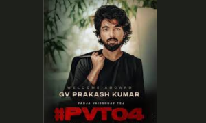 Music Composer G.V.Prakash Kumar on board for PVT4