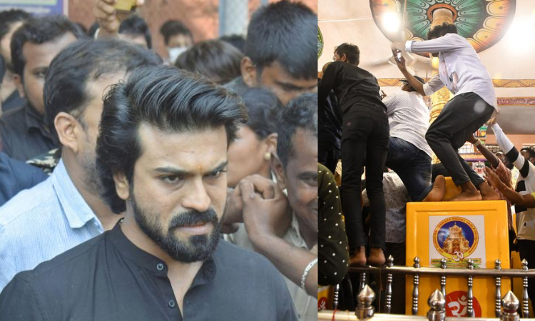 Ram Charan Fans Distribute 7,000 Bottles of Buttermilk