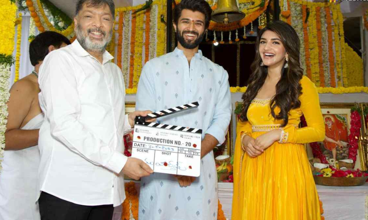 Vijay Deverakonda’s upcoming movie VD12 launched with pooja