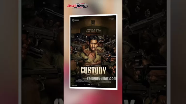 ‘కస్టడీ’ పోస్టర్ రిలీజ్! #custody #nagachaitanya #kirthishetty #tollywood #youtubeshorts #shorts