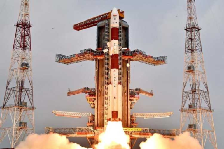 Second-generation navigation satellite NVS-01 for India