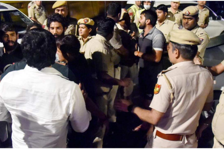 UP opposition slams Centre over police action on wrestlers