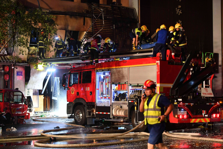 Explosion at a barbecue restaurant in China kills 31