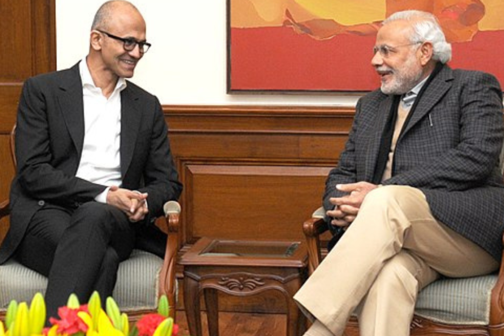 Satya Nadella, PM Modi discuss how AI can help Indians