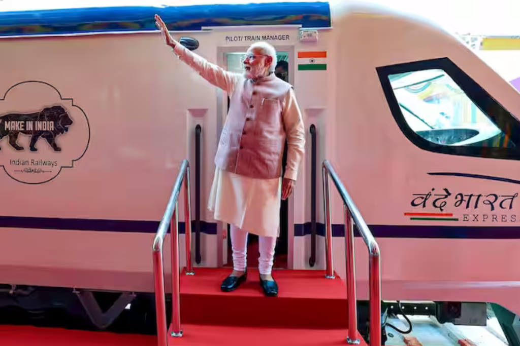 PM Modi to flag off 5 Vande Bharat Express trains
