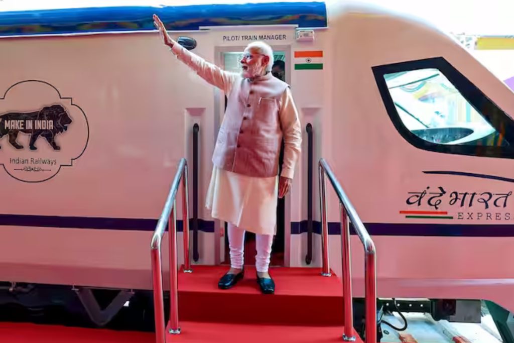 pm modi to flag off 5 vande bharat express trains