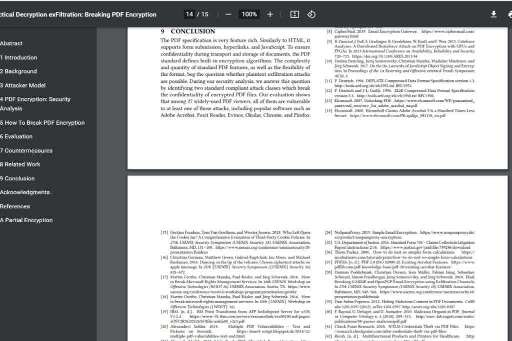 Images can be converted to text in Chrome for PDFs.