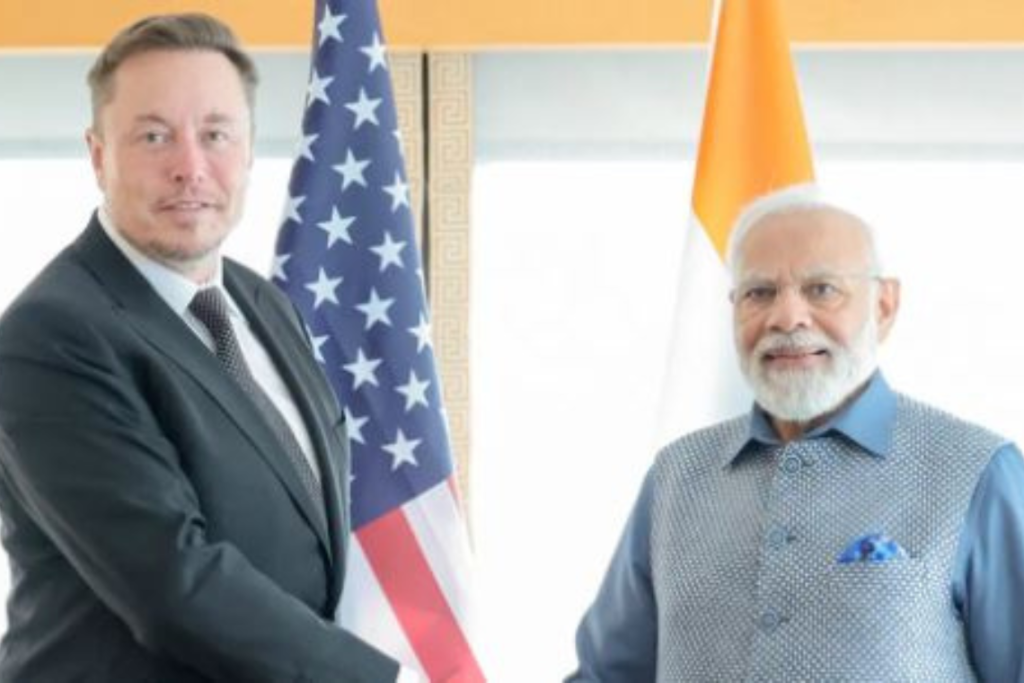 PM Modi discusses spirituality with Elon Musk