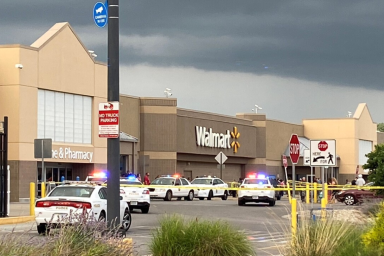 Shots were fired inside Walmart in a US city