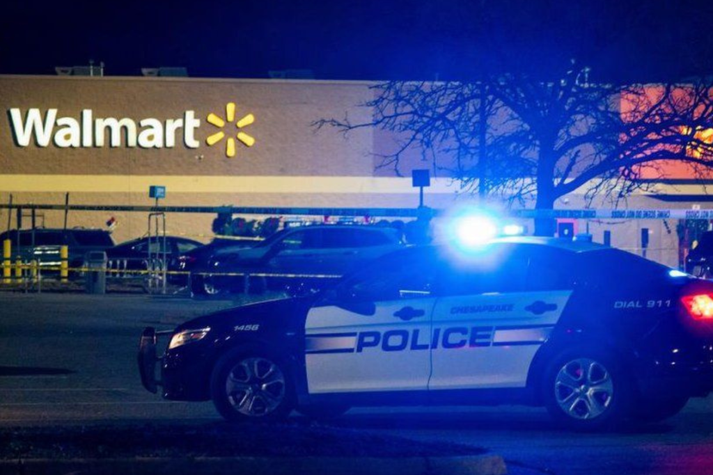 shots were fired inside walmart in a us city