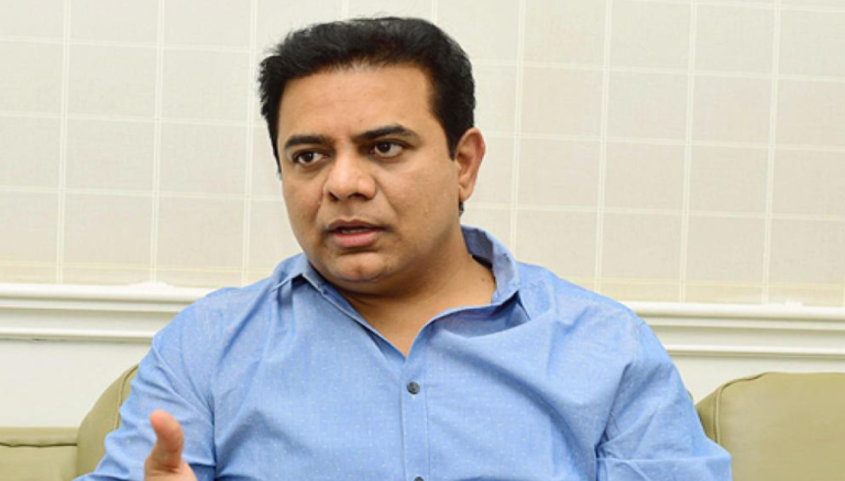 KTR criticises the Congress and BJP over free energy and communalism