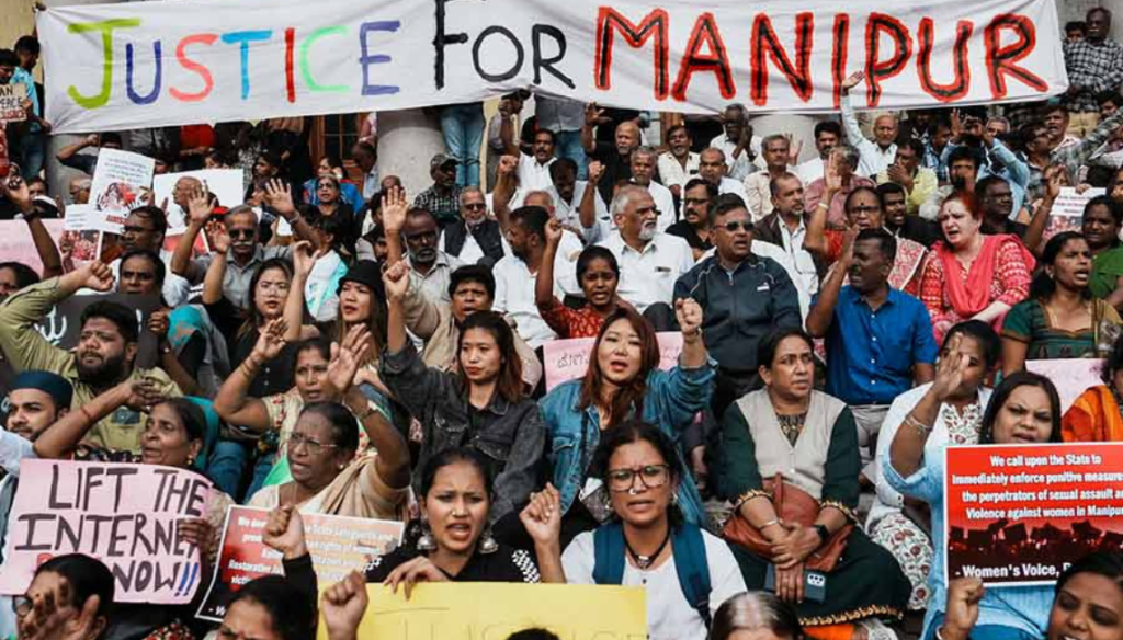 INDIA bloc MPs head to Manipur to evaluate the situation there
