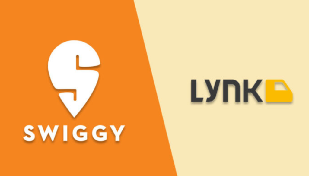 lynk, a retail distribution company, is acquired by swiggy to enter the retail industry.