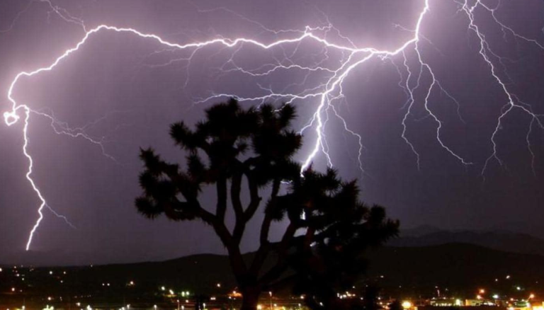 18 persons are killed in Bihar by lightning strikes.