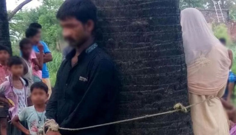 In Bihar, a mob assaults a couple