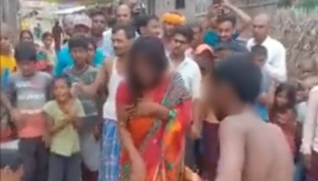 In Bihar, a mob assaults a couple