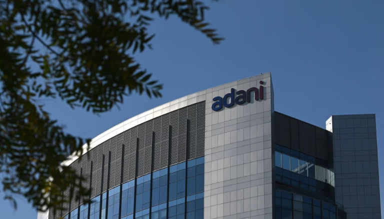 Falling shares of Adani Group