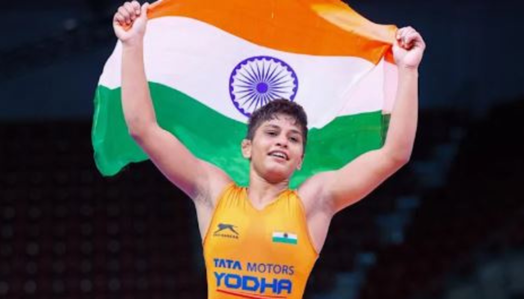 Priya Malik won the U20 World Championship gold medal
