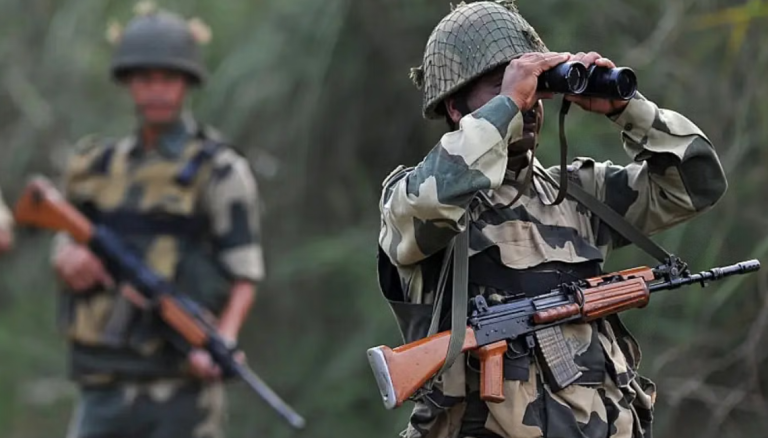 Border Security Force in Punjab shoots a Pakistani intruder