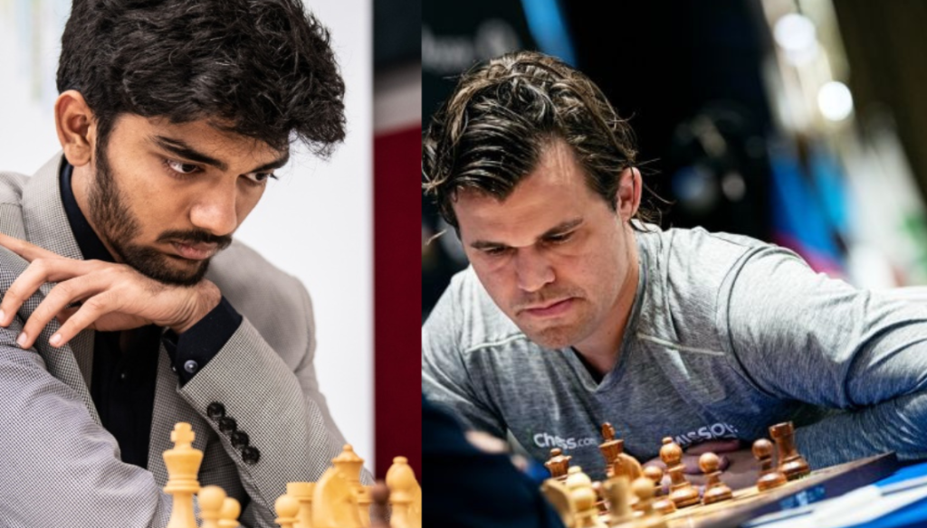 Magnus Carlsen defeats Gukesh and takes the lead in the World Chess Cup quarterfinals