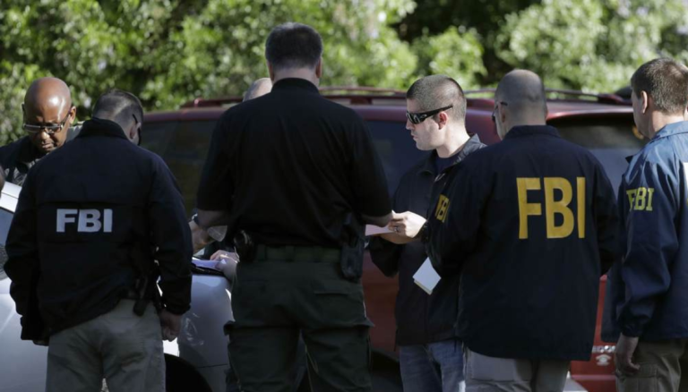 A man who threatened was killed during an FBI conduct