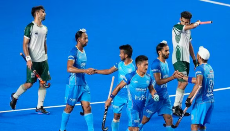 India defeated  4-0 in the 2023 Asian Champions Trophy