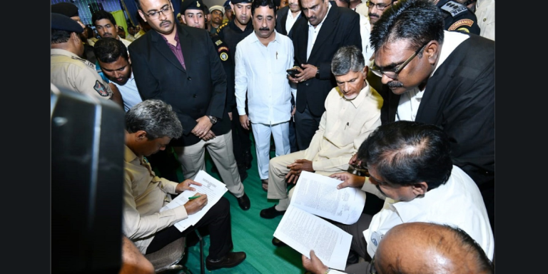 TDP MPs and Lokesh’s Protest at Rajghat