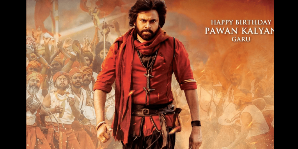 pawan kalyan takes on an action-packed role in 'hari hara veera mallu'